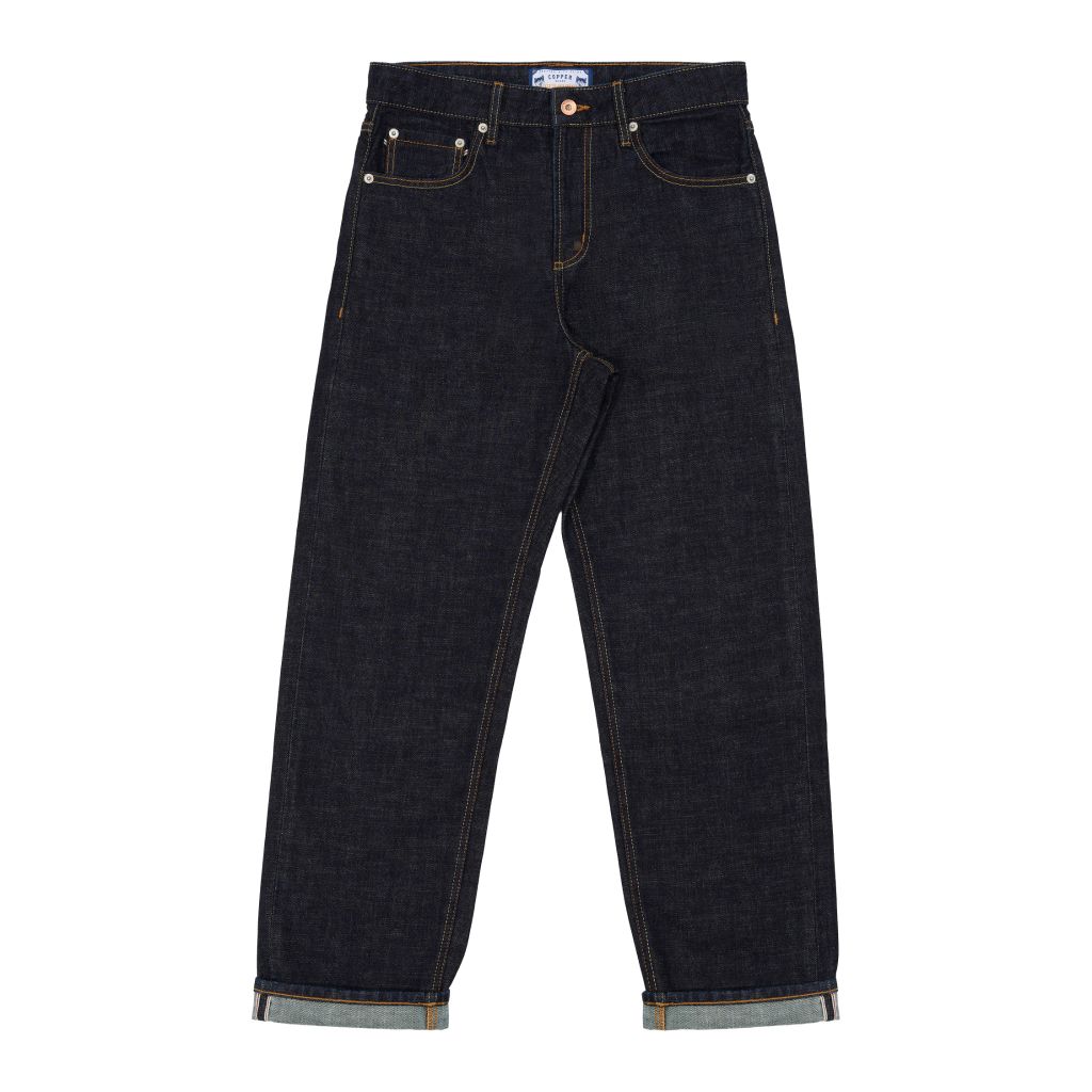 Straight - 14.5 Oz - Heaven Blue – One Washed Selvedge Denim Pants