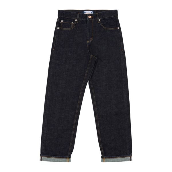  Straight- 14.5 Oz - Heaven Blue – One Washed Selvedge Denim Pants 