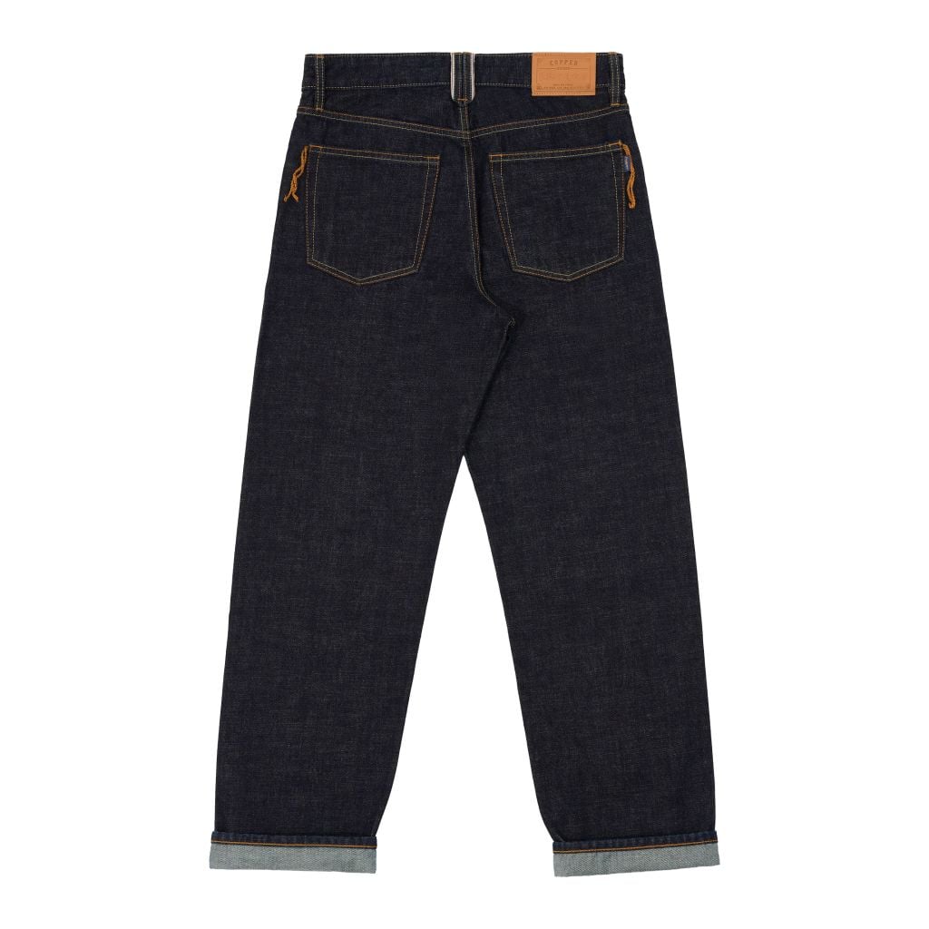 Straight - 14.5 Oz - Heaven Blue – One Washed Selvedge Denim Pants