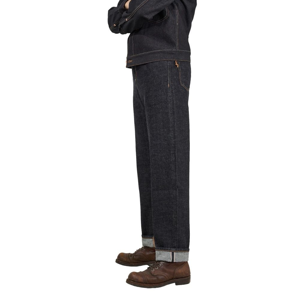 Straight - 14.5 Oz - Heaven Blue – One Washed Selvedge Denim Pants