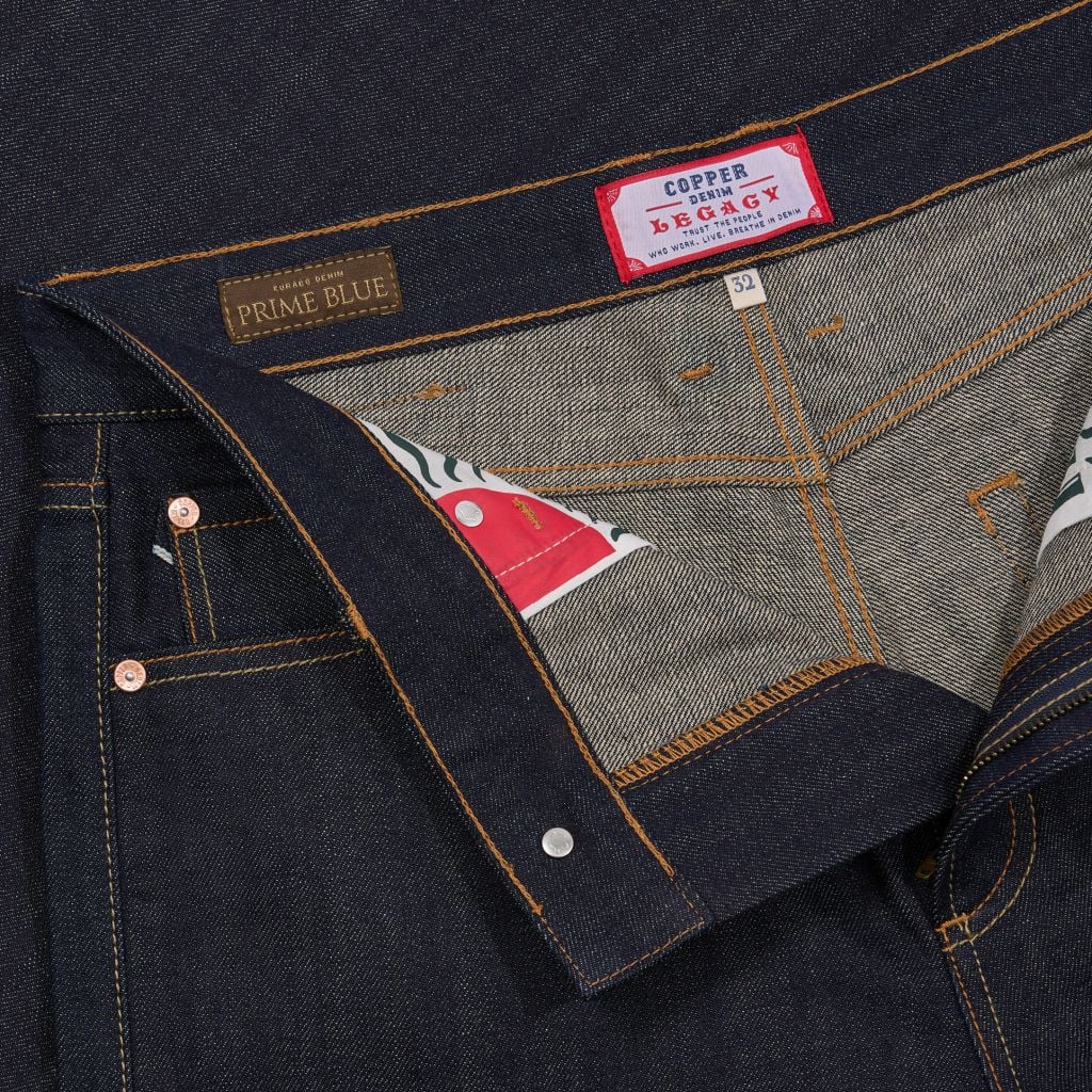 Relax - KURABO 13.5 Oz - Prime Blue - Raw Selvedge Denim