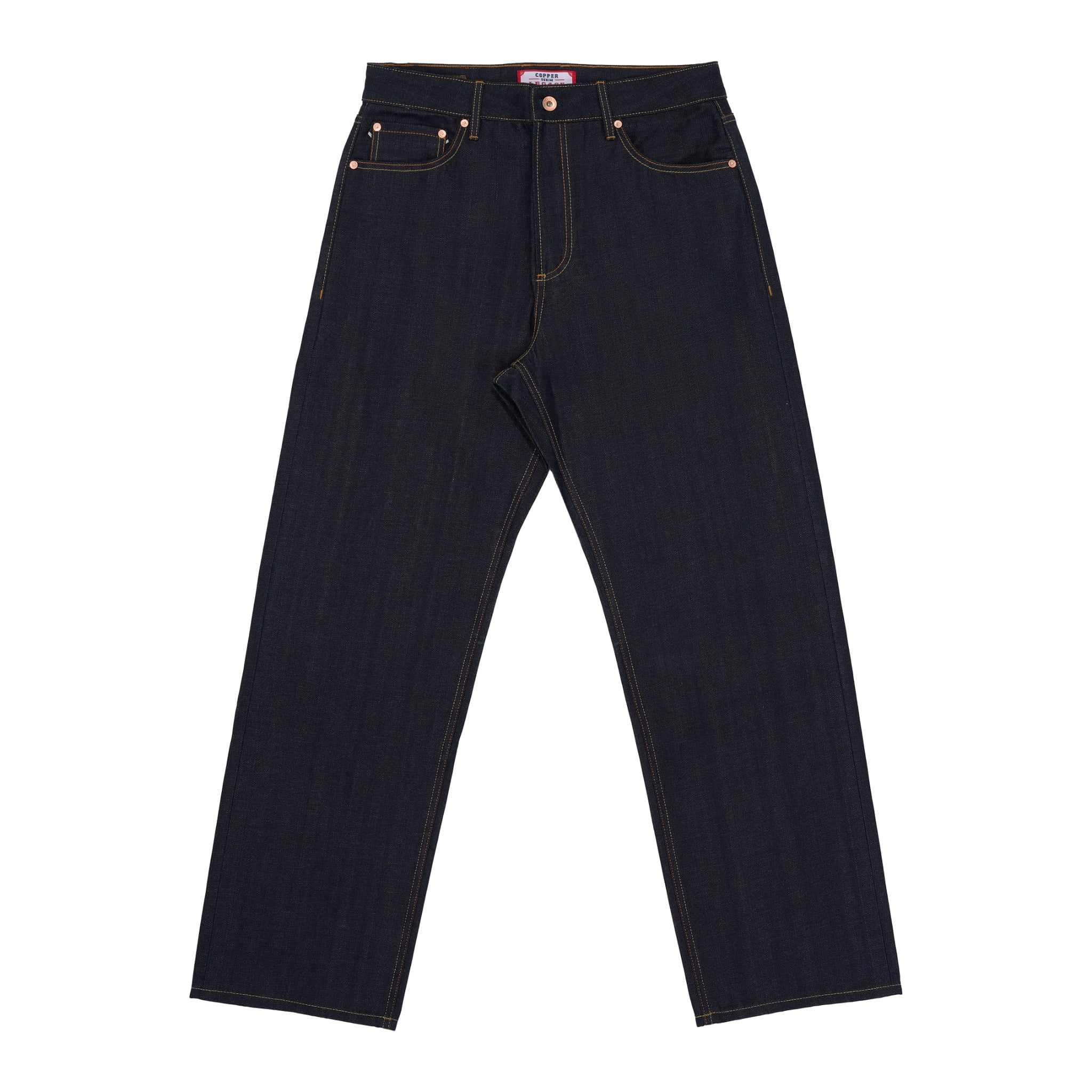 Copper Denim Relax - KURABO 13.5 Oz - Prime Blue