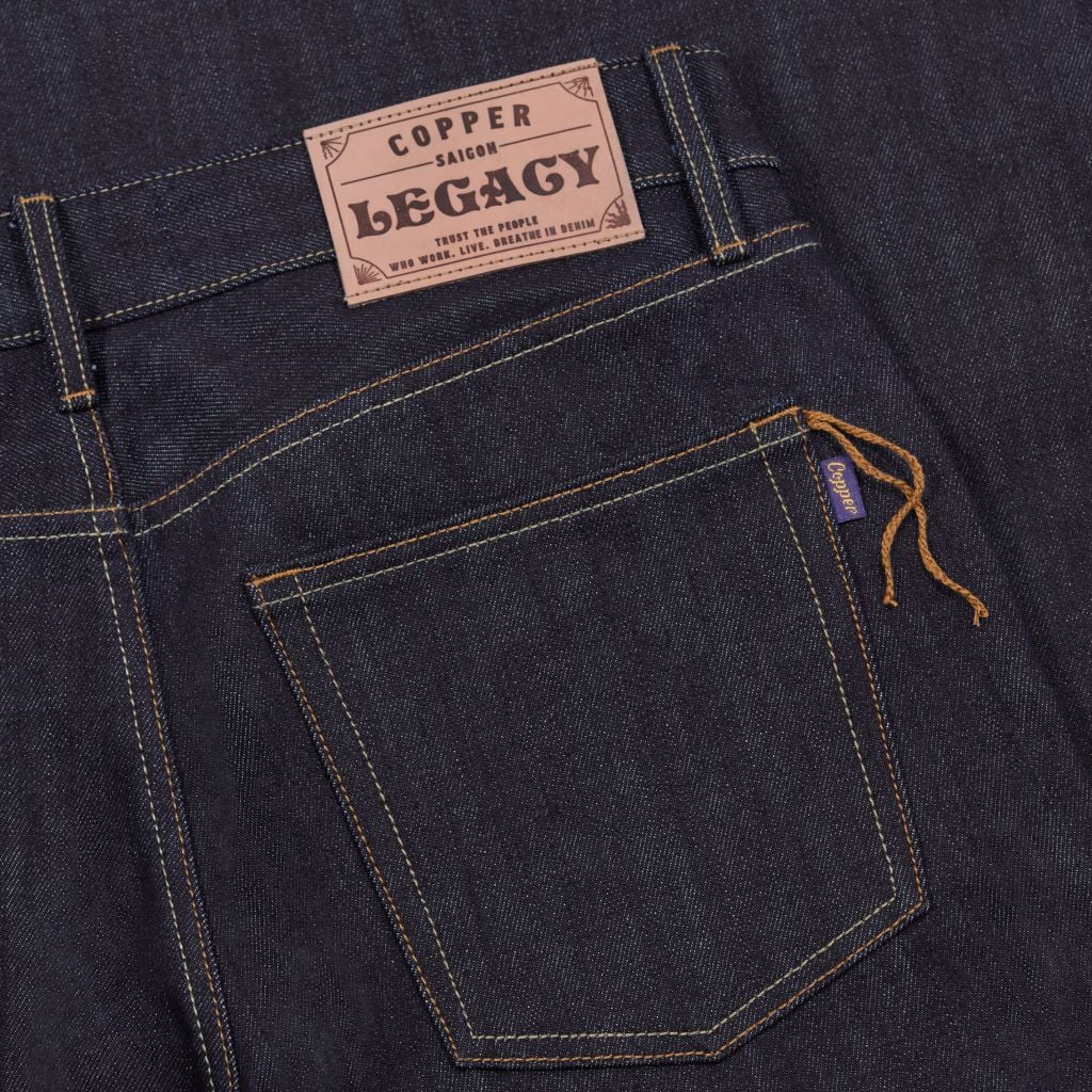 Relax - 18 Oz - Red Cast Cross Hatch - Raw Selvedge Denim Pants