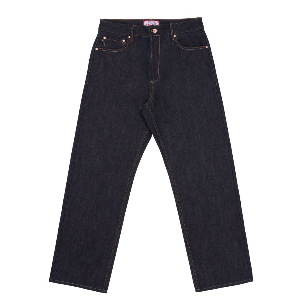 Relax - 18 Oz - Red Cast Cross Hatch - Raw Selvedge Denim Pants