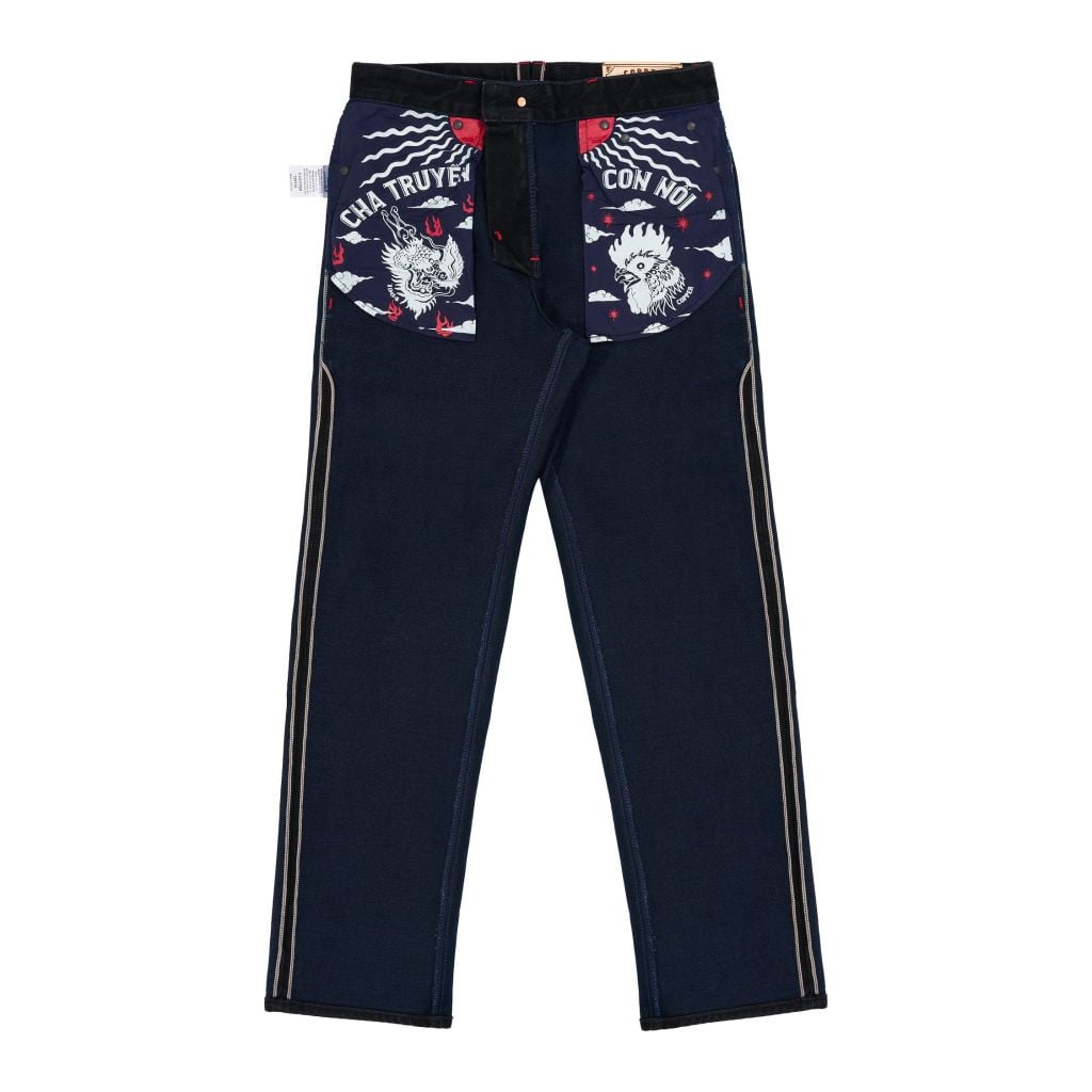 Straight - 18 Oz - Shibumi - One Washed Selvedge Denim Pants