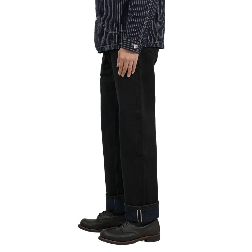 Straight - 18 Oz - Shibumi - One Washed Selvedge Denim Pants