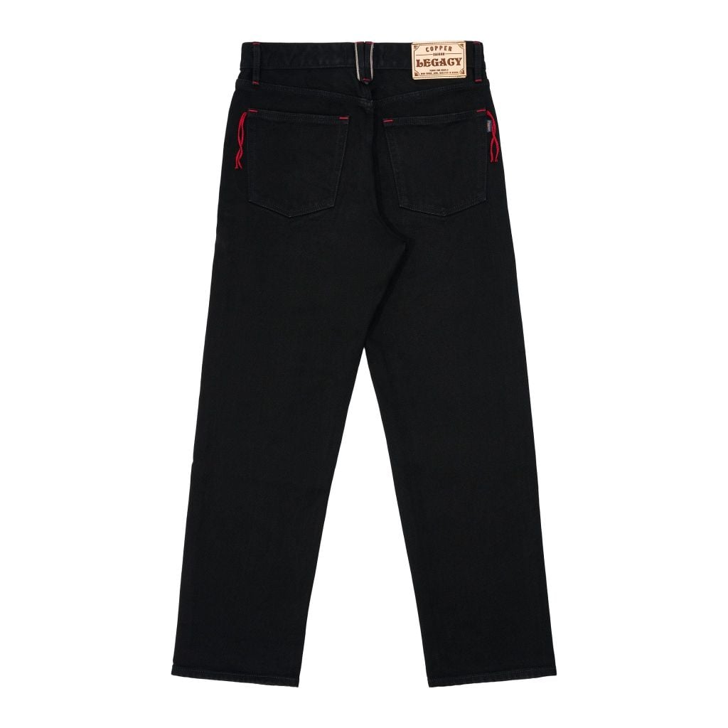 Straight - 18 Oz - Shibumi - One Washed Selvedge Denim Pants