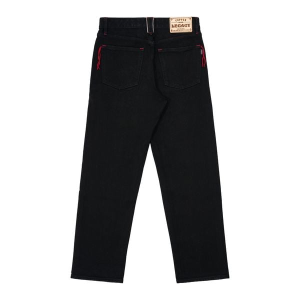  Straight - 18 Oz - Shibumi - One Washed Selvedge Denim Pants 