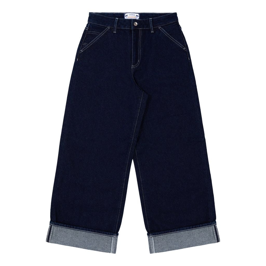 [QUẦN NỮ] Relax - 12oz - Indigo - One Washed Denim Pants - TÚI XÉO