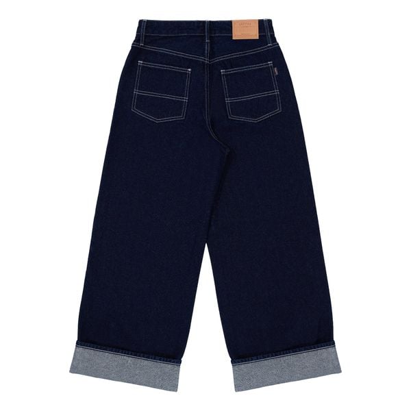  [QUẦN NỮ] Relax - 12oz - Indigo - One Washed Denim Pants - TÚI XÉO 