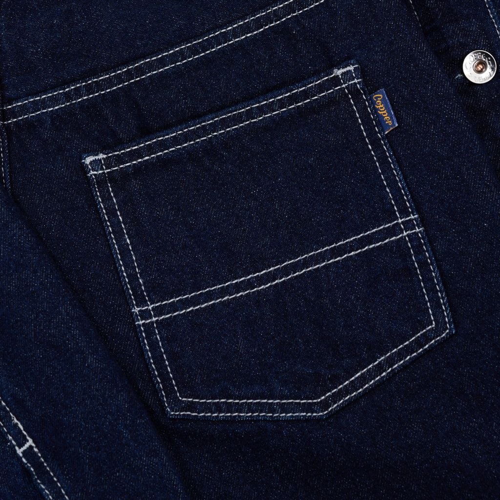 [QUẦN NỮ] Relax - 12oz - Indigo - One Washed Denim Pants - TÚI XÉO