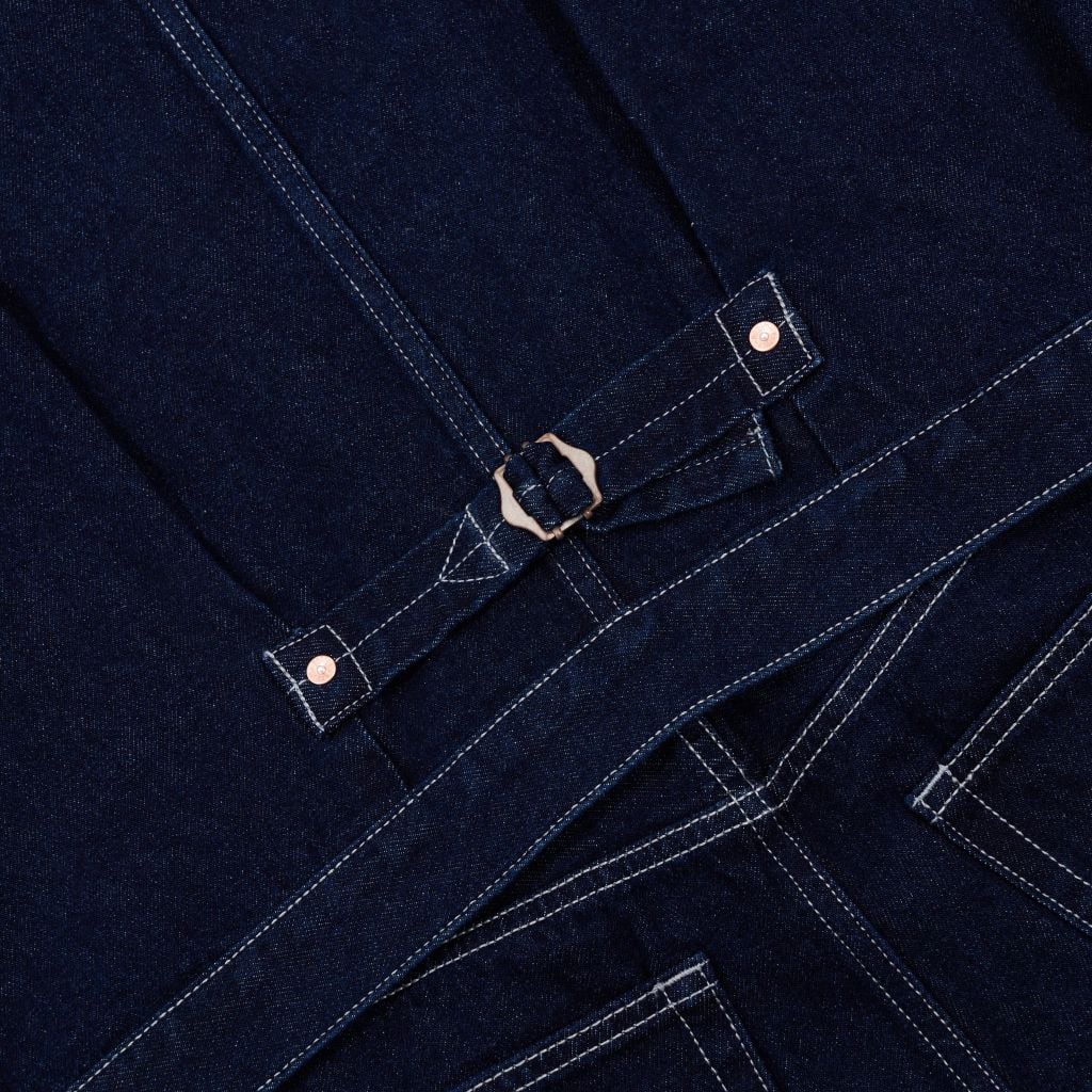 [ÁO KHOÁC NỮ] Type I - 12Oz - INDIGO - One Washed Denim Jacket