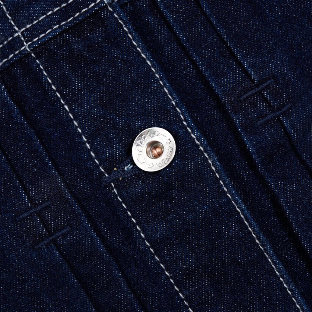 [ÁO KHOÁC NỮ] Type I - 12Oz - INDIGO - One Washed Denim Jacket