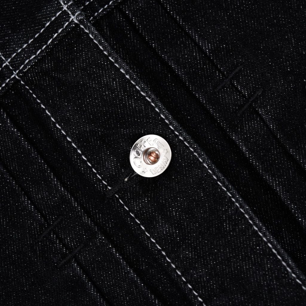 [ÁO KHOÁC NỮ] Type I - 12Oz - Black - One Washed Denim Jacket