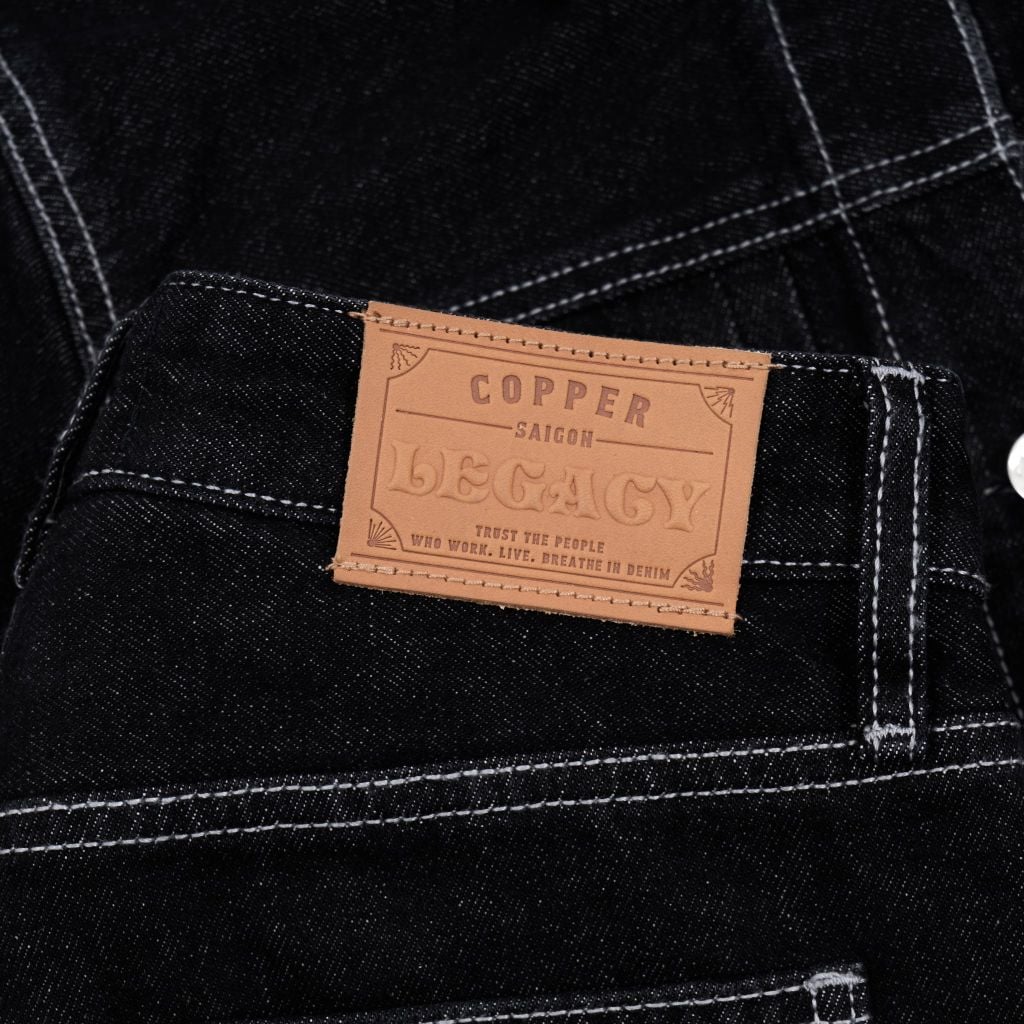 [QUẦN NỮ] Relax - 12oz - Black - One Washed Denim Pants - TÚI XÉO