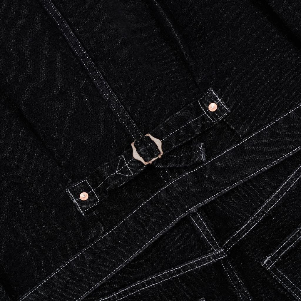 [ÁO KHOÁC NỮ] Type I - 12Oz - Black - One Washed Denim Jacket
