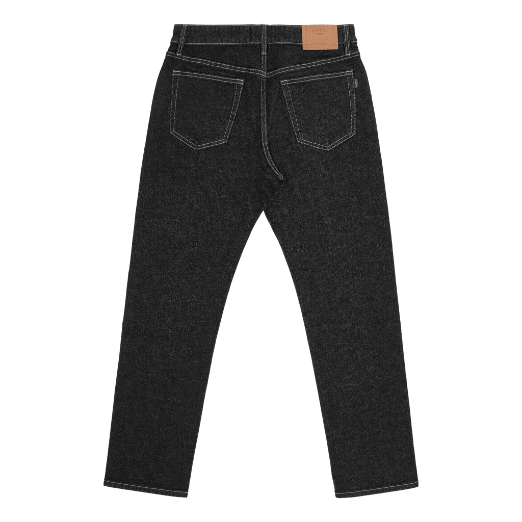 OG Slim - 12.5 Oz - Black - One Washed Denim Pants