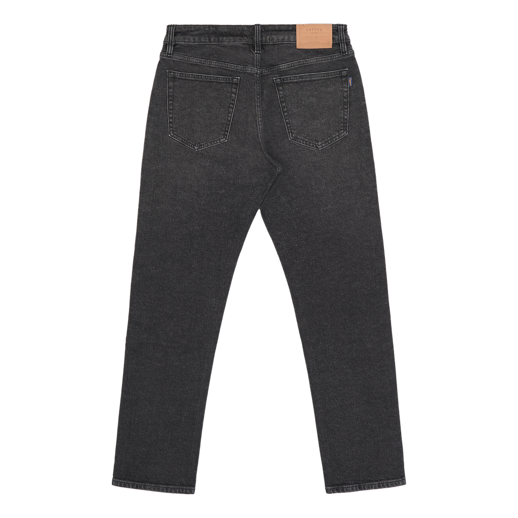OG Slim - 12.5 Oz - Dark Grey - Washed Denim Pants