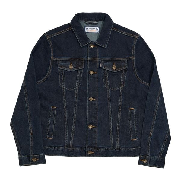  Type III - 12 Oz – Deep Blue - One Washed Selvedge Denim Jacket 