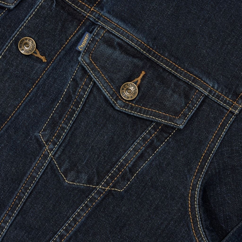 Type III - 12 Oz – Deep Blue - One Washed Selvedge Denim Jacket
