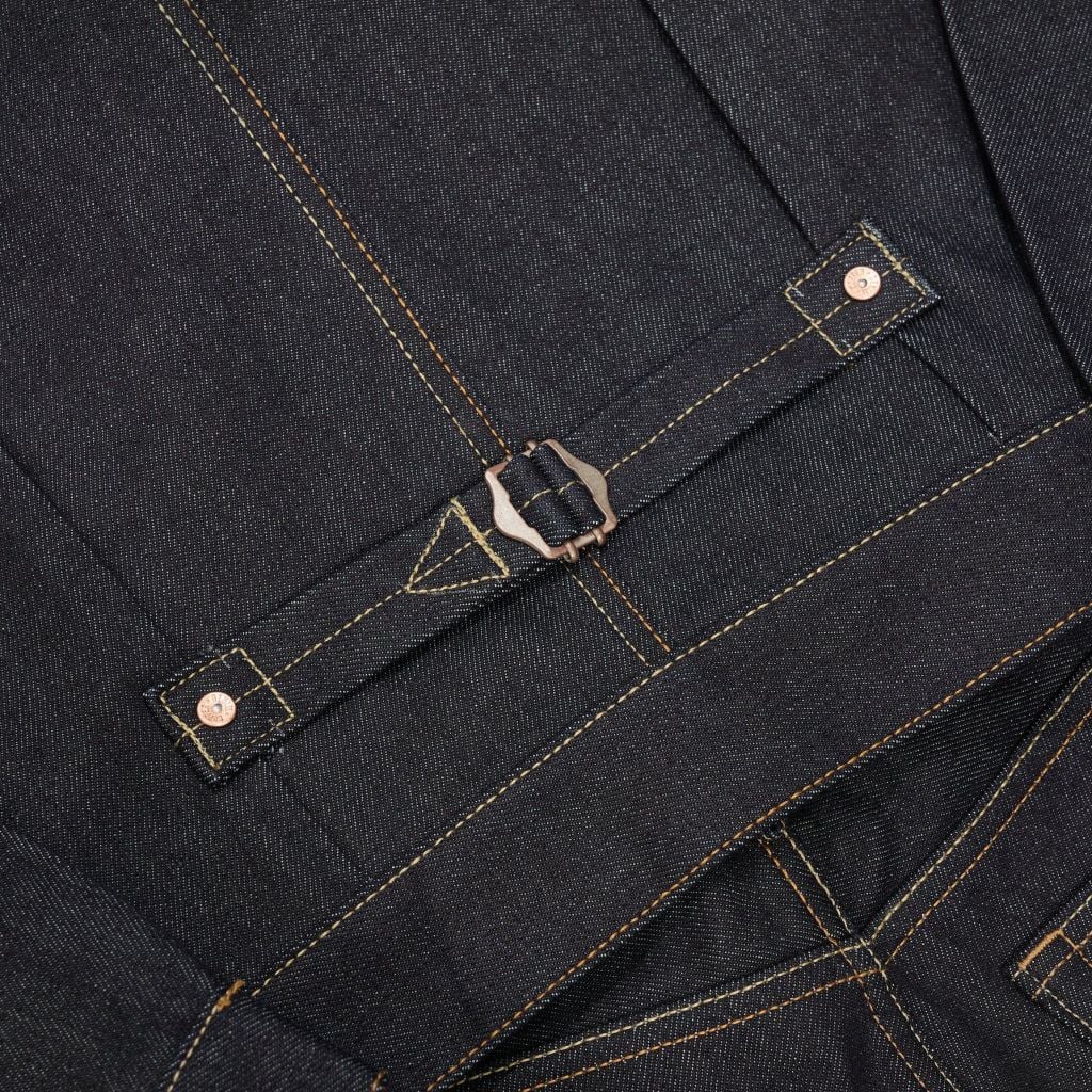 Type I - 14.5 Oz - Diamond Blue - Raw Selvedge Denim Vintage Jacket