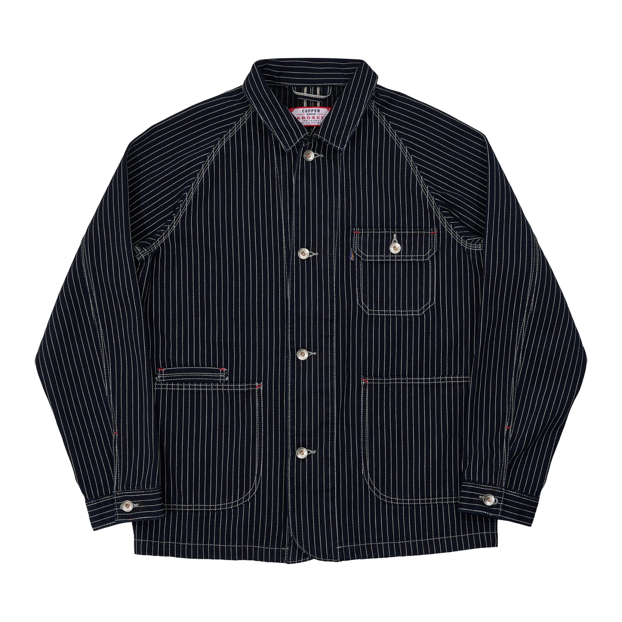 Copper Denim Chore Jacket – 12.5 Oz - Wabash