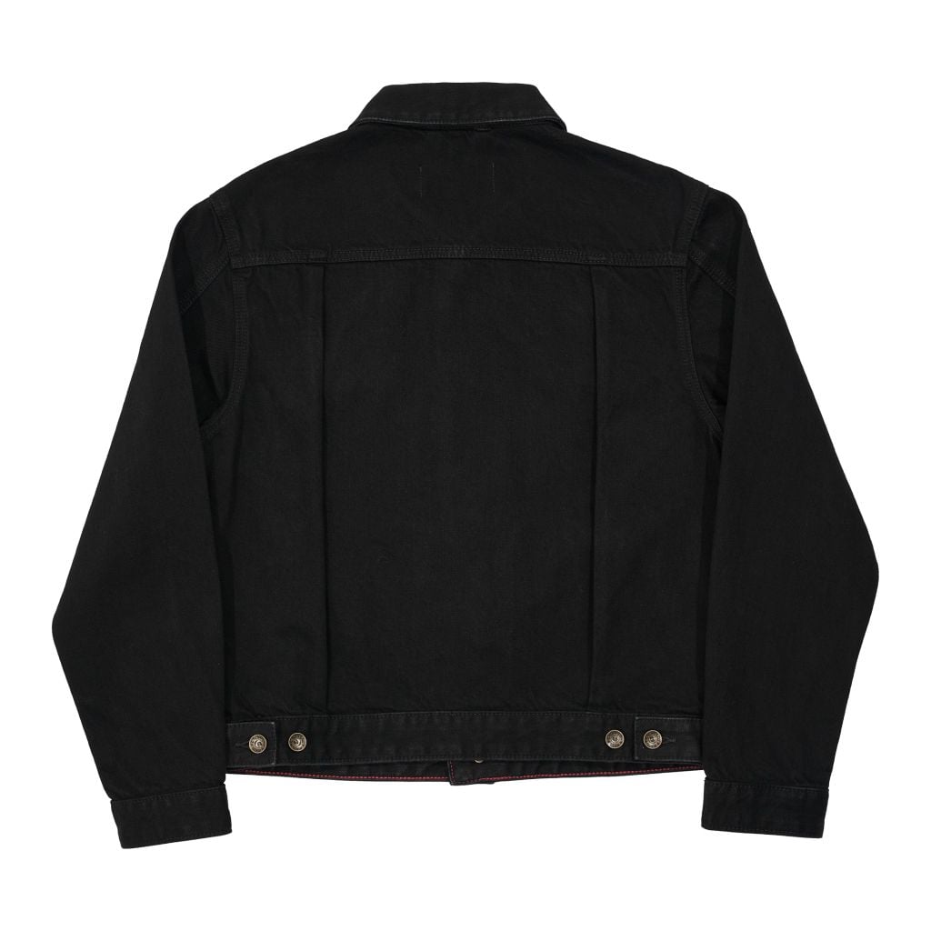 Type II – 15 Oz – All Black Slub - One Washed Selvedge Denim Jacket