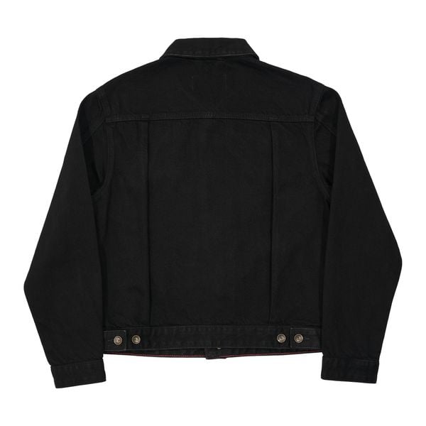  Type II – 15 Oz – All Black Slub - One Washed Selvedge Denim Jacket 