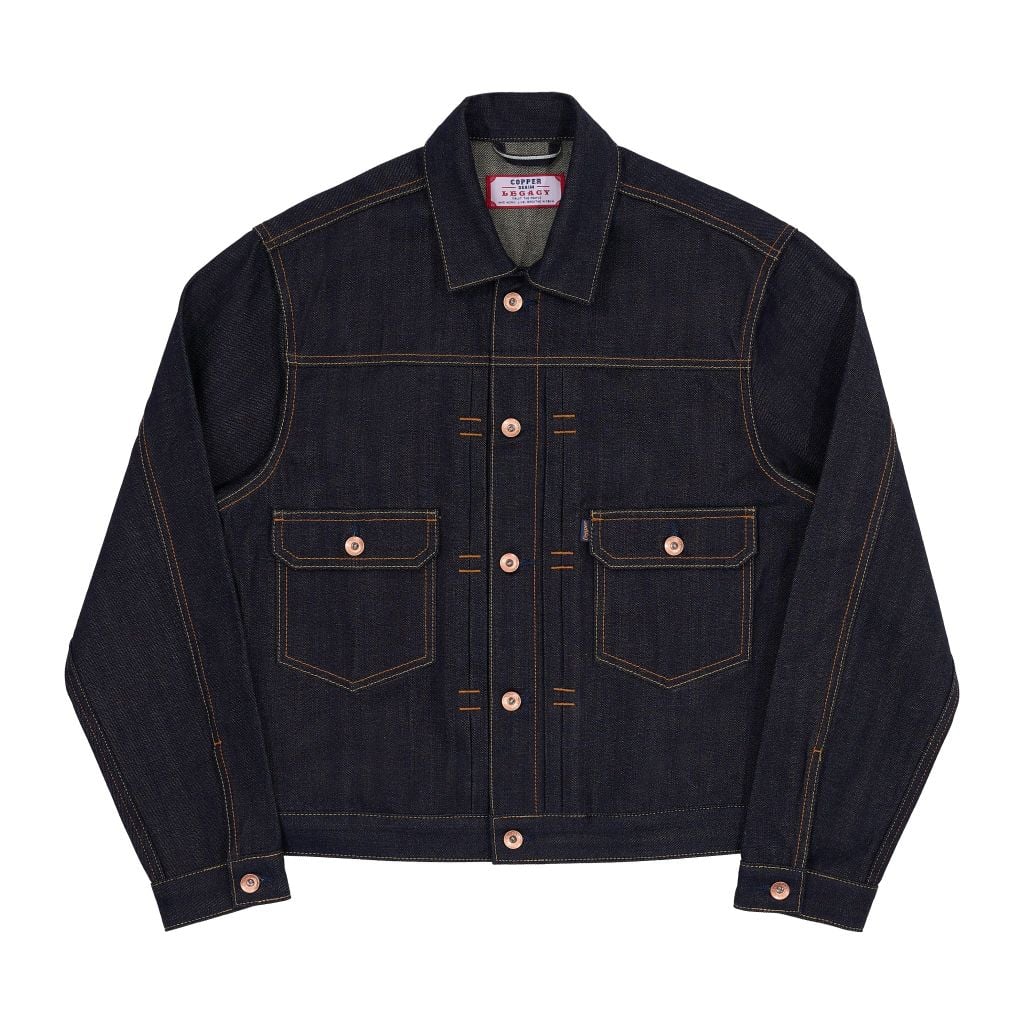 Type II - KURABO 13.5 Oz - Prime Blue - Raw Selvedge Denim Jacket