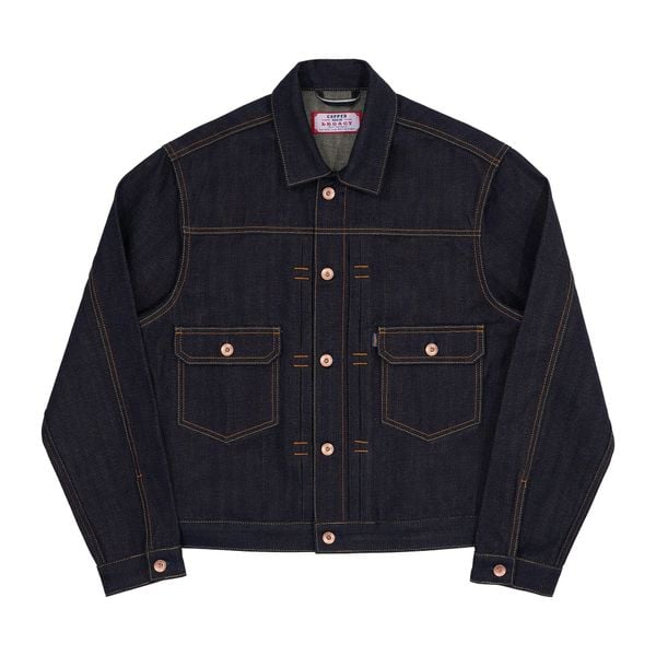  Type II - KURABO 13.5 Oz - Prime Blue - Raw Selvedge Denim Jacket 