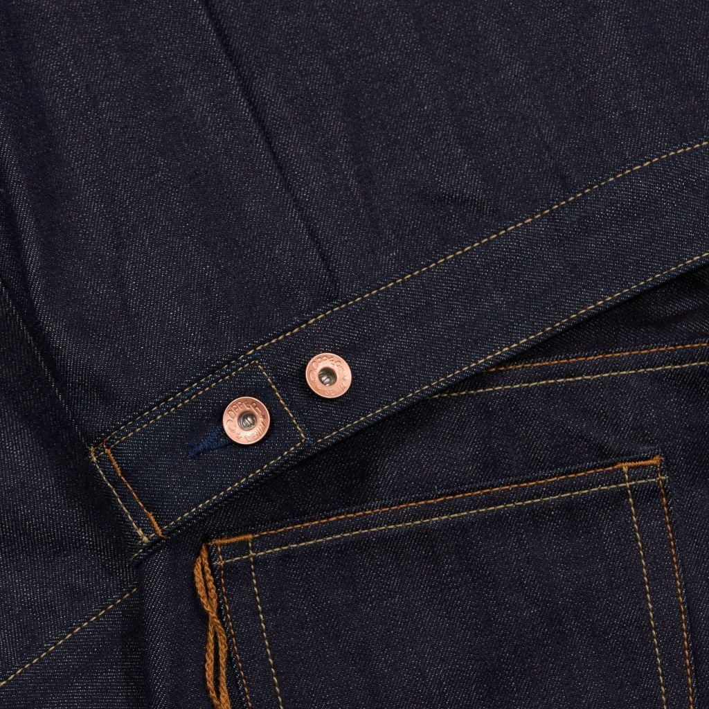 Type II - KURABO 13.5 Oz - Prime Blue - Raw Selvedge Denim Jacket