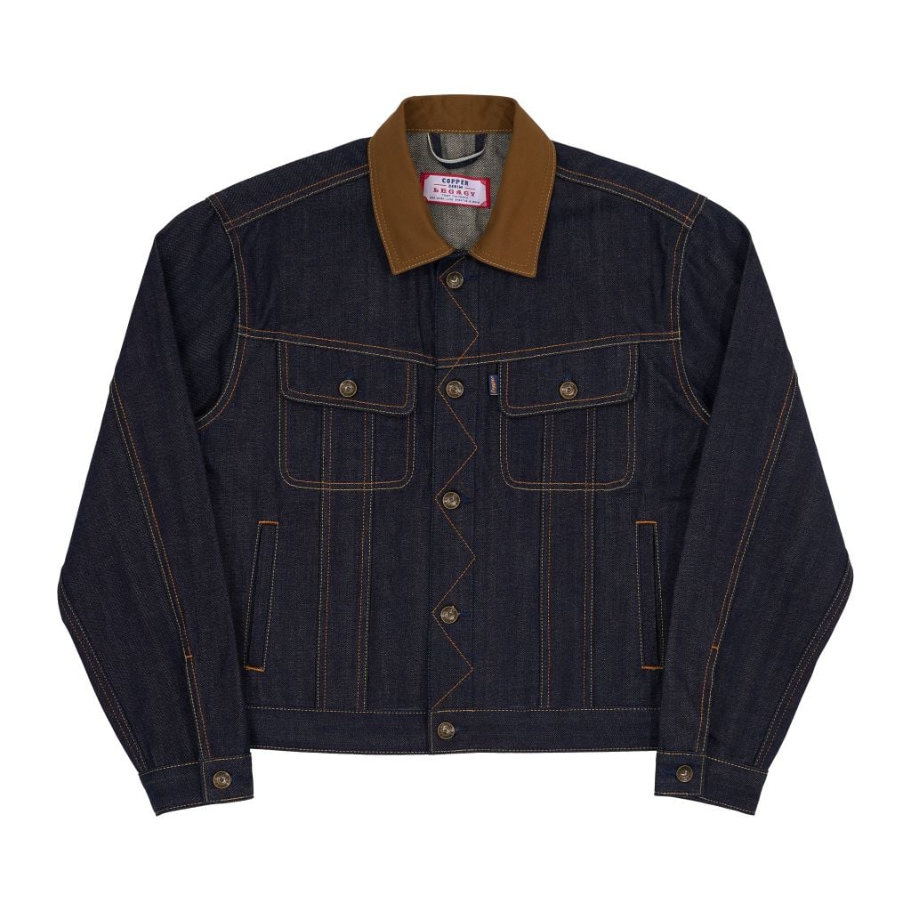 Type III - KURABO 13.5 Oz - Prime Blue - Raw Selvedge Denim Jacket