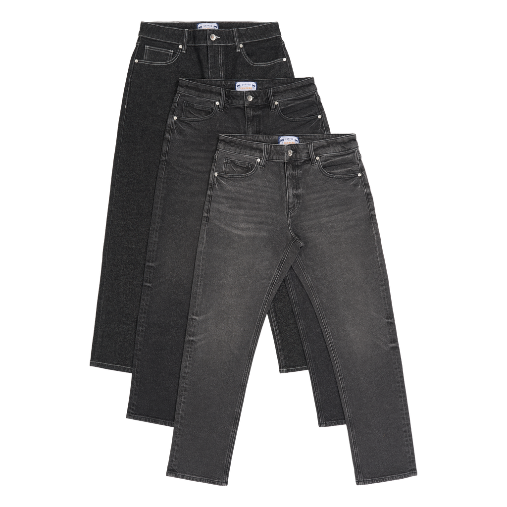 OG Slim - 12.5 Oz - Dark Grey - Washed Denim Pants