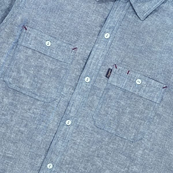  Light Blue Linen Shirt - Áo Sơ Mi Linen 
