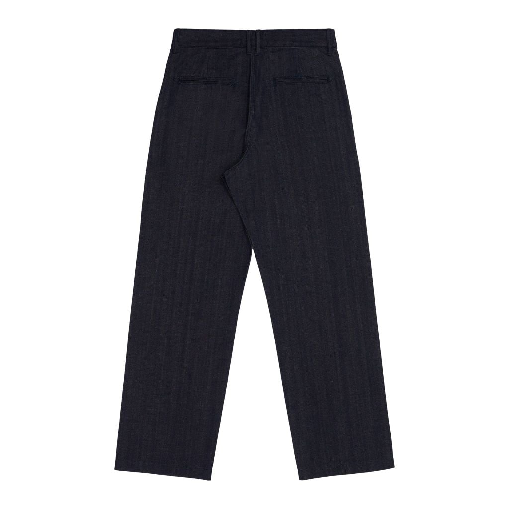 [VNRDxCOPPER] Relax - KURABO 13.5 Oz - Prime Blue - Raw Selvedge Denim Pants