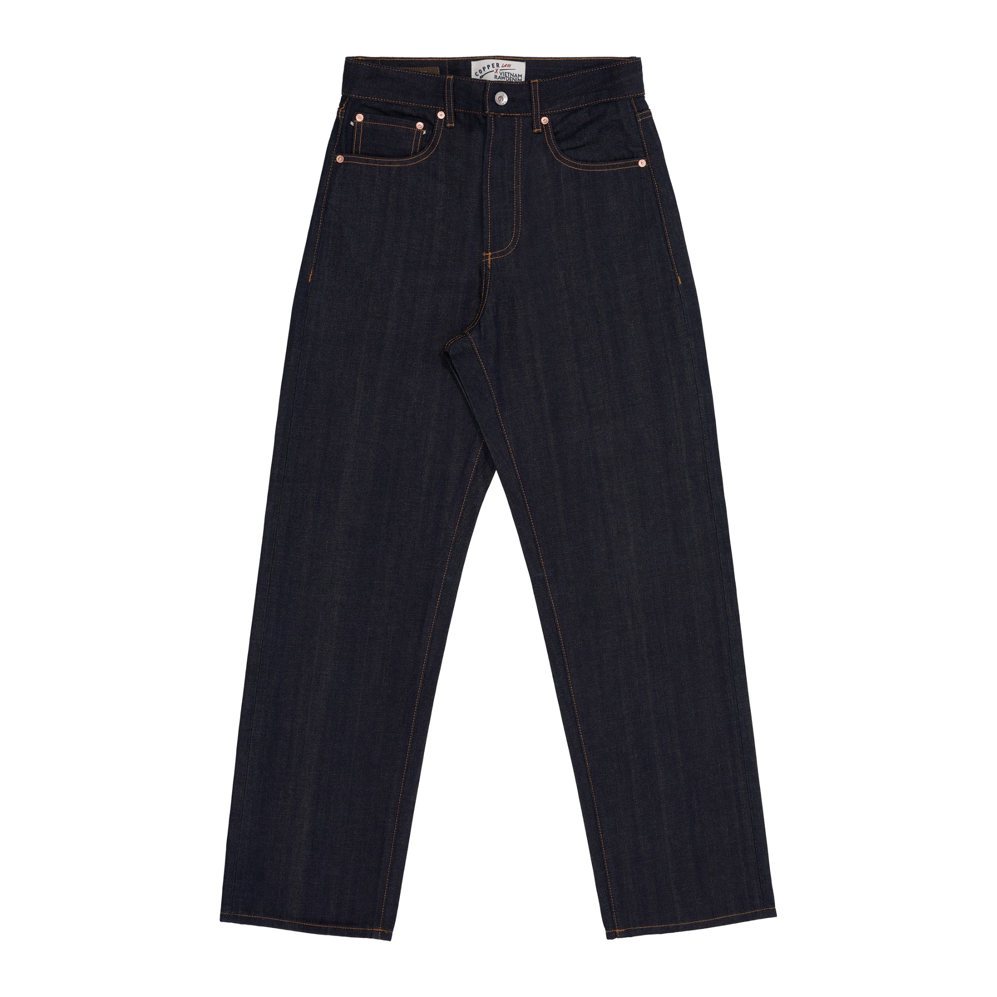 Copper Denim [VNRDxCOPPER] Straight - KURABO 13.5 Oz - Prime Blue