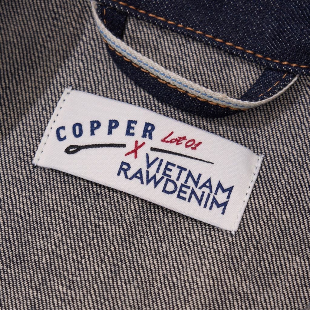 [VNRDxCOPPER] Type I - KURABO 13.5 Oz - Prime Blue - Raw Selvedge Denim Jacket