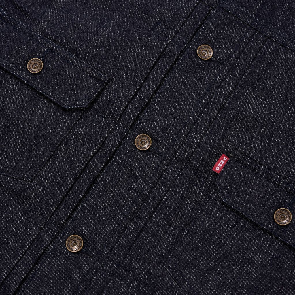 [VNRDxCOPPER] Type II - KURABO 13.5 Oz - Prime Blue - Raw Selvedge Denim Jacket