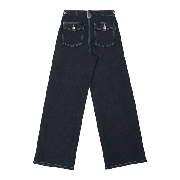  [QUẦN NỮ] Relax - 12 Oz -  Deep Blue - One Washed Selvedge Denim Pants 