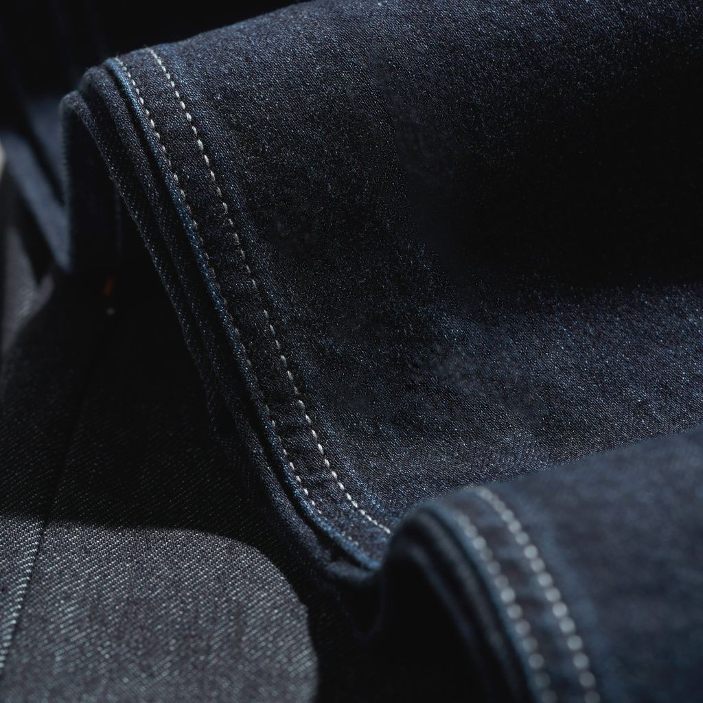[QUẦN NỮ] Straight - 12 Oz -  Deep Blue - One Washed Selvedge Denim Pants