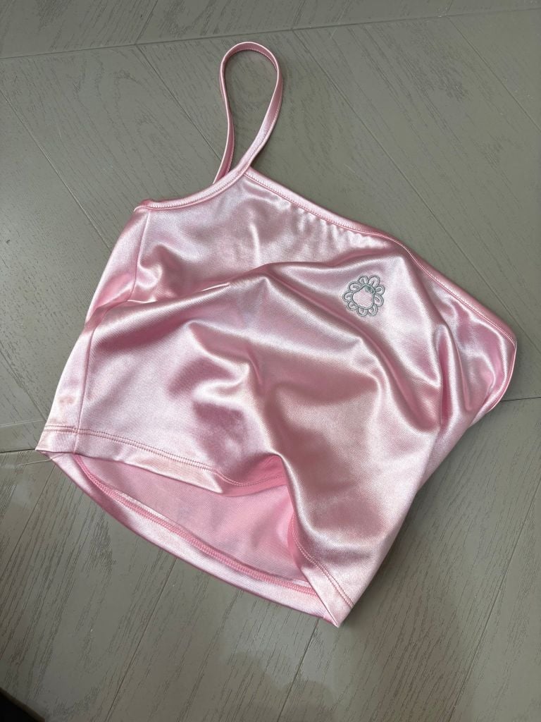  TSUN Basic Gloss Pink Top 