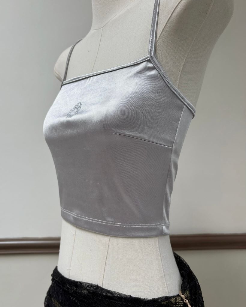  TSUN Basic Gloss Grey Top 