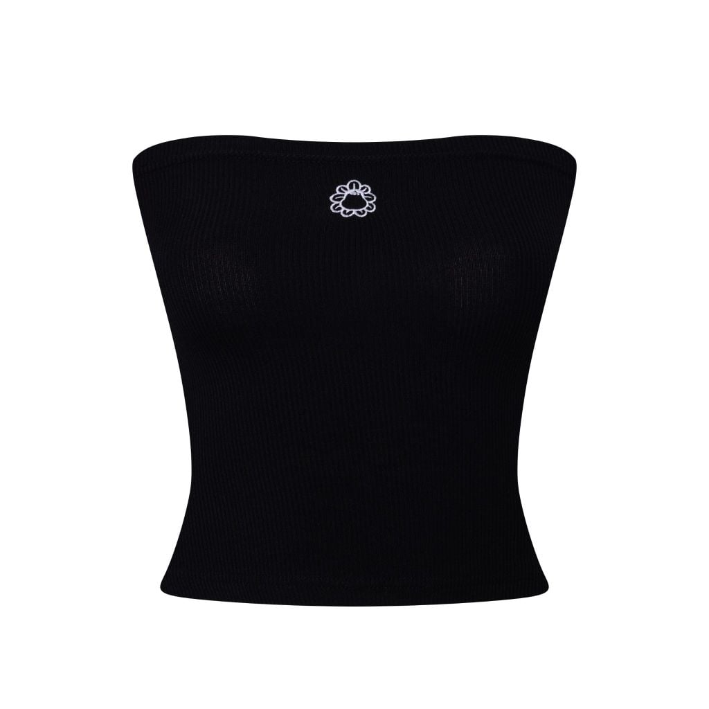  TSUN Áo Ống Nữ Đen Dài 