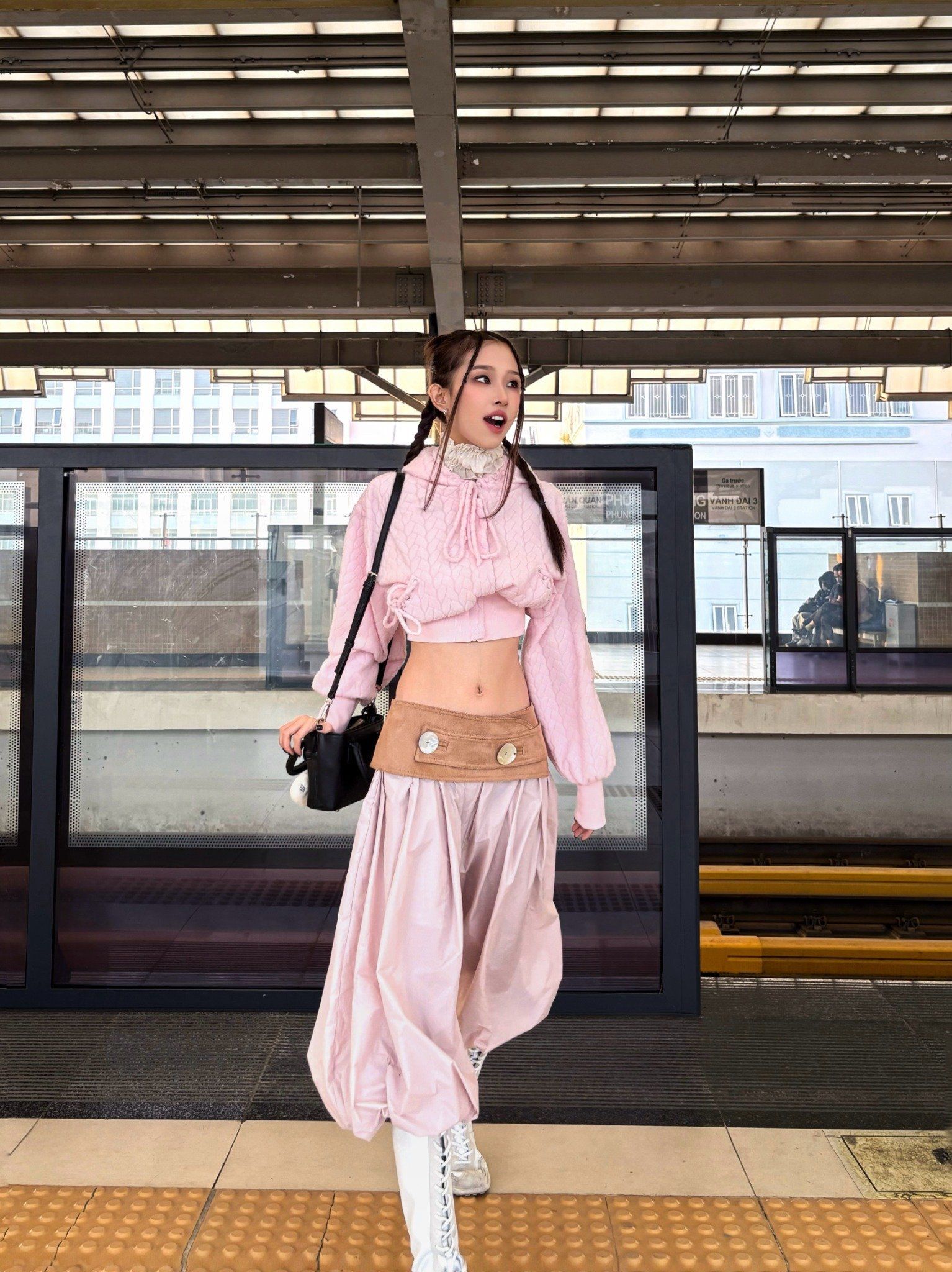  TSUN Roam Pants - Quần Ống Rộng Alibaba Kèm Belt 