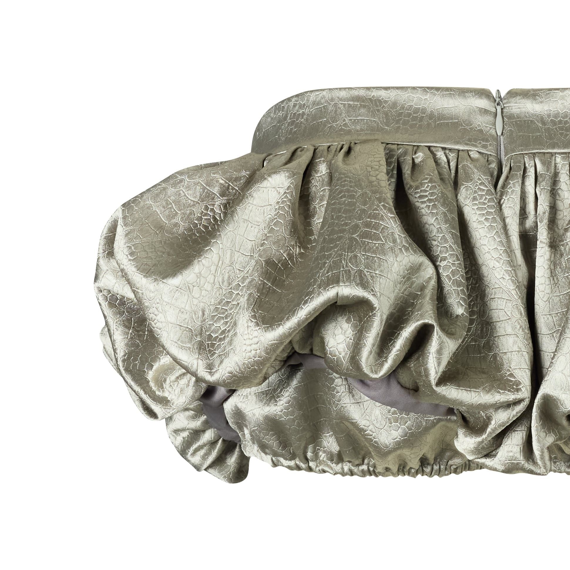  TSUN Amanda Skirt - Váy Bí Hiệu Ứng Da 