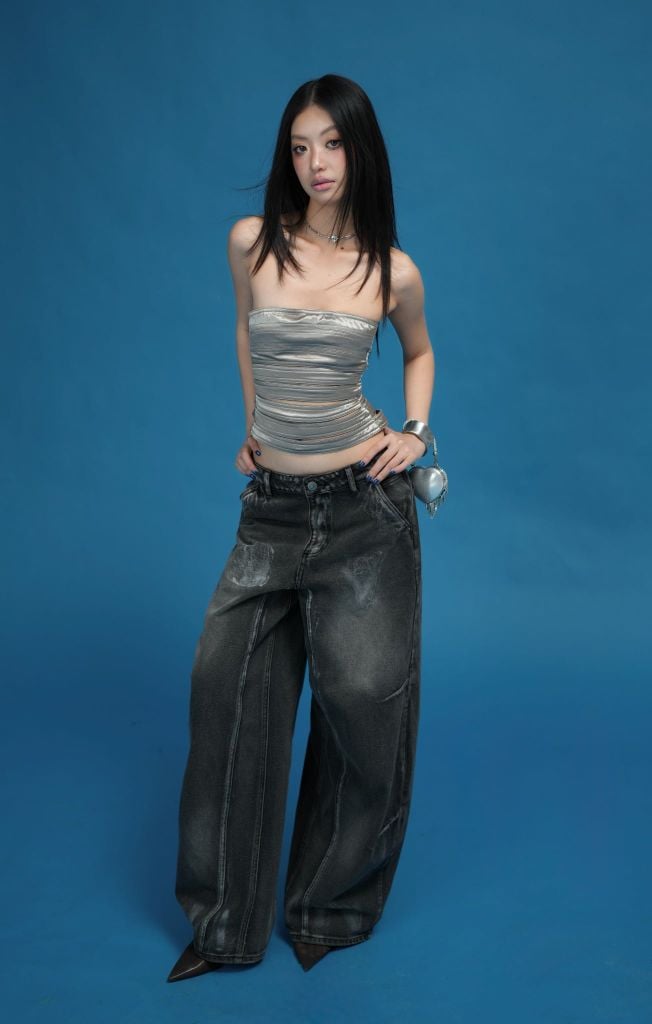  TSUN Vant Pants - Stained Denim 