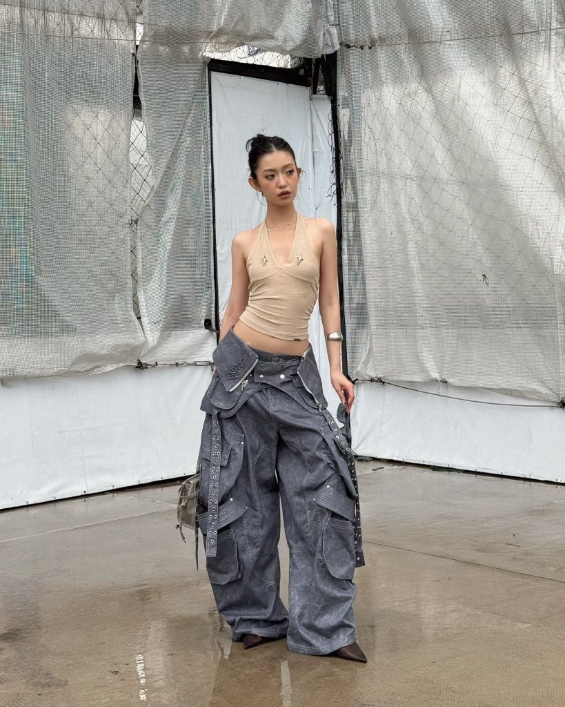  TSUN Riko Kaki Pants Kèm Đai - Quần Dài Kaki Túi Hộp Kèm Đai 