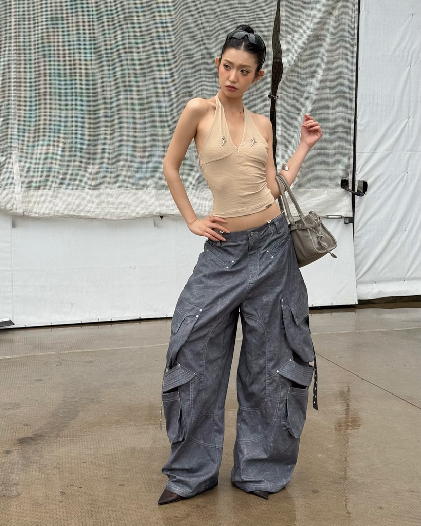  TSUN Riko Kaki Pants - Quần Dài Kaki Túi Hộp 