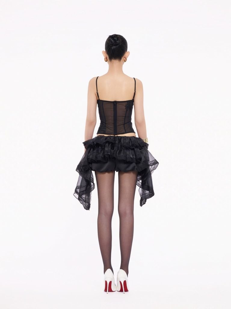  TSUN Eris Top - Áo Hai Dây Phối Ren 