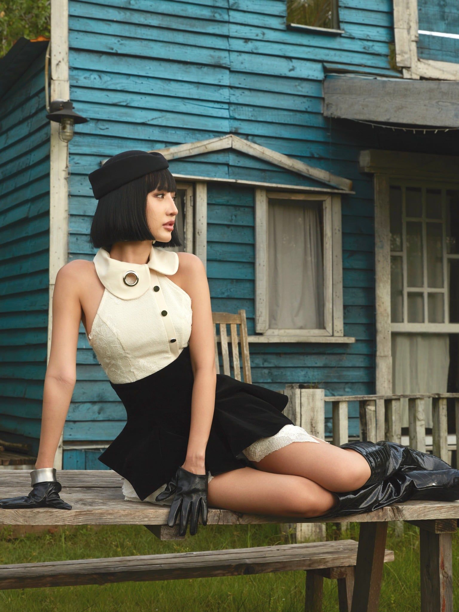  TSUN Seraphine Corset Đen 